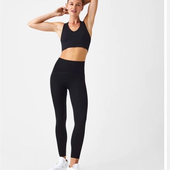 NWT SPANX Longline 50219R Medium Impact Sports Bra - Picture 5 of 9